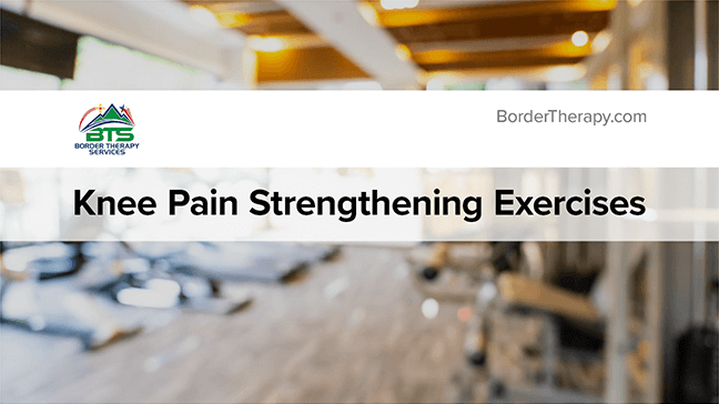 Knee Pain Strengthening Exercises Thumbnail